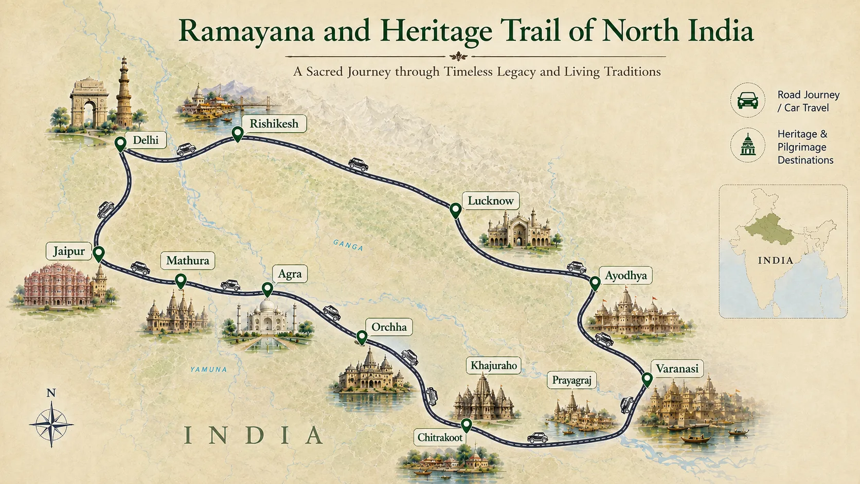 Tour Route Map