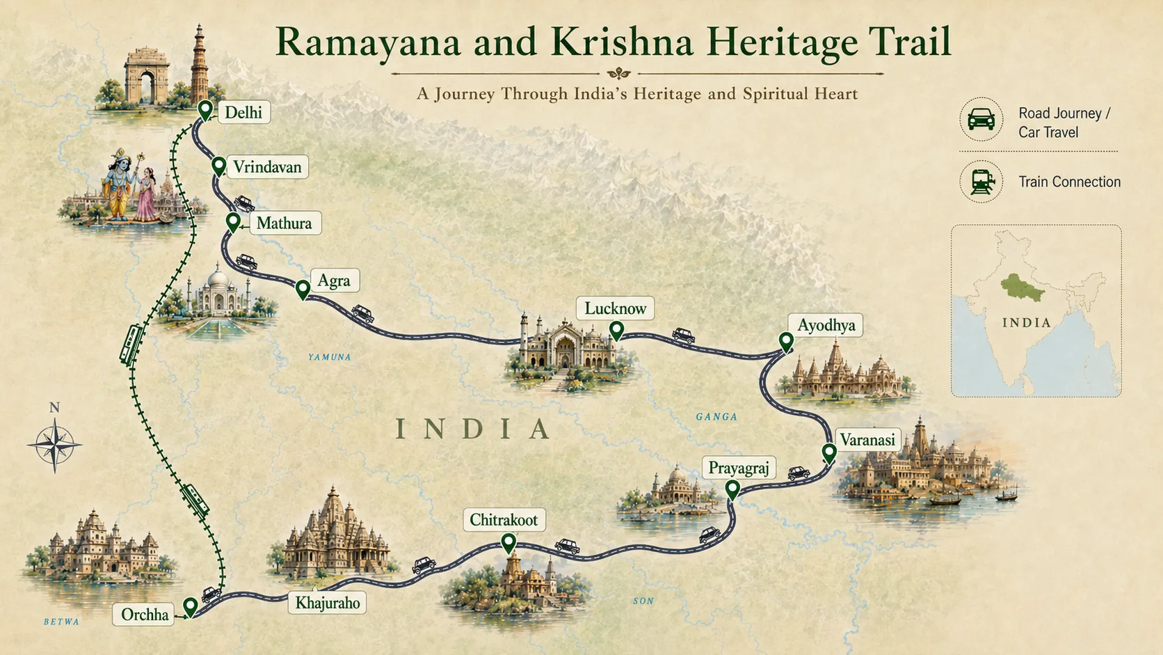 Tour Route Map