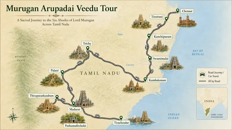 Tour Route Map