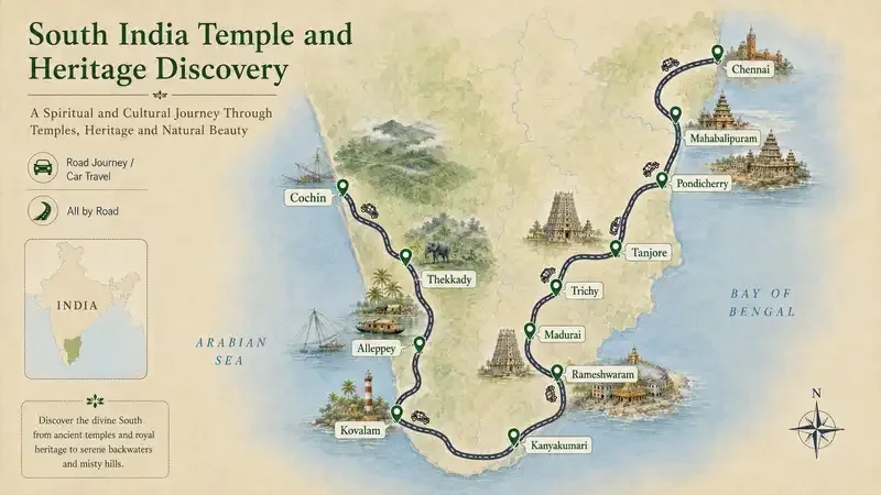 Tour Route Map