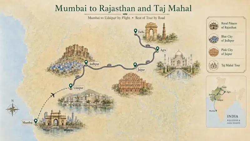 Tour Route Map